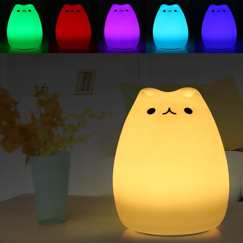 Premium Cute Cat Night Bedroom Light