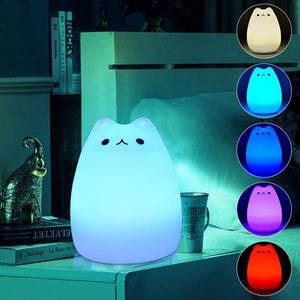 Premium Cute Cat Night Bedroom Light