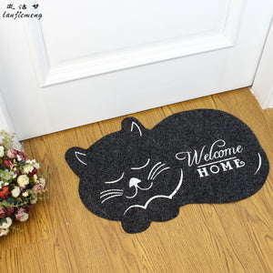 Cute Cat shape Floor Mat 40*60 cm