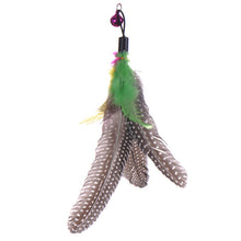 Cat Teaser Multi Color Bird Feather plush