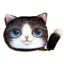 New Small Tail Cute Cat Women Coin Wallet