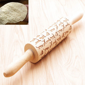 Wooden Rolling Pin for Mastic