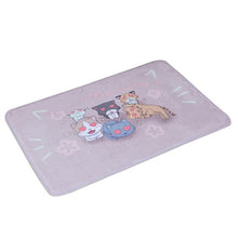 Welcome Floor Mats Cat Printed Living Room/Bathroom/ Kitchen Carpets