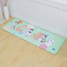 Welcome Floor Mats Cat Printed Living Room/Bathroom/ Kitchen Carpets