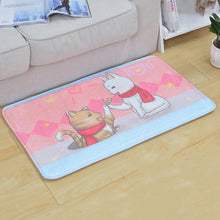 Welcome Floor Mats Cat Printed Living Room/Bathroom/ Kitchen Carpets