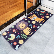 Welcome Floor Mats Cat Printed Living Room/Bathroom/ Kitchen Carpets