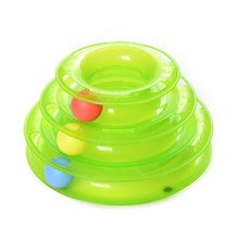 Funny  Cat Toys Intelligence Triple Play Disc