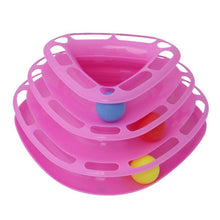 Funny  Cat Toys Intelligence Triple Play Disc