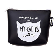 Women Cute Cat Printed Coin Purse