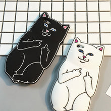 New Hot Pocket White Cat Soft Silicon Phone Back Cover Phone Case For iPhone 4 4S 5 5S SE 6 6S 7 8 6 Plus 6SPlus X